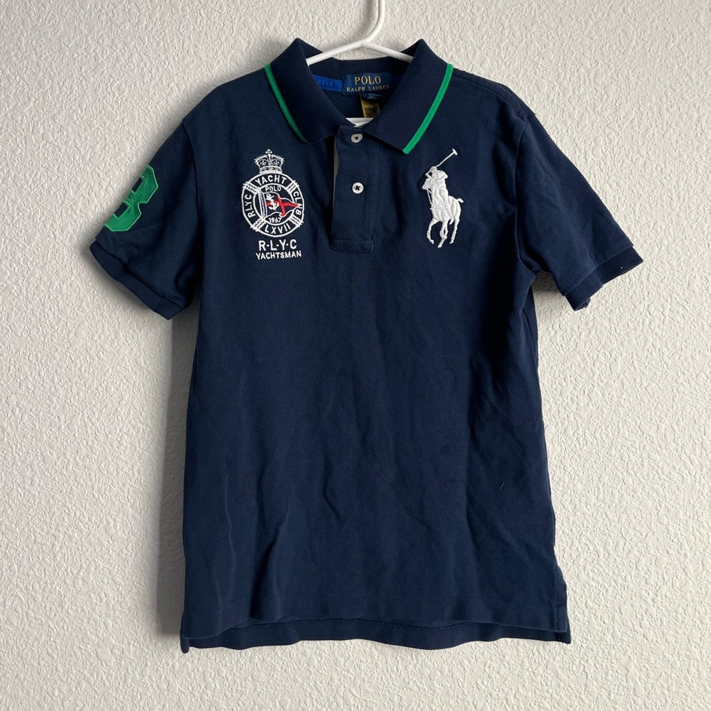 POLO RALPH LAUREN RLYC YACHT CLUB 1967  YACHTSMAN boys Small